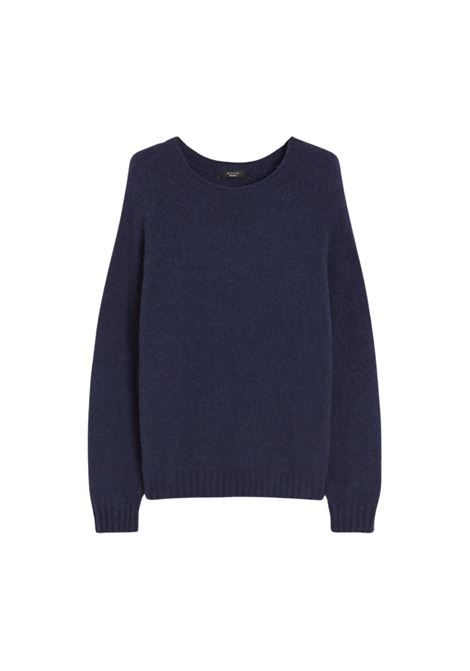 Maglia in alpaca e cotone - BLU MARINO Weekend MAXMARA | GHIACCI006